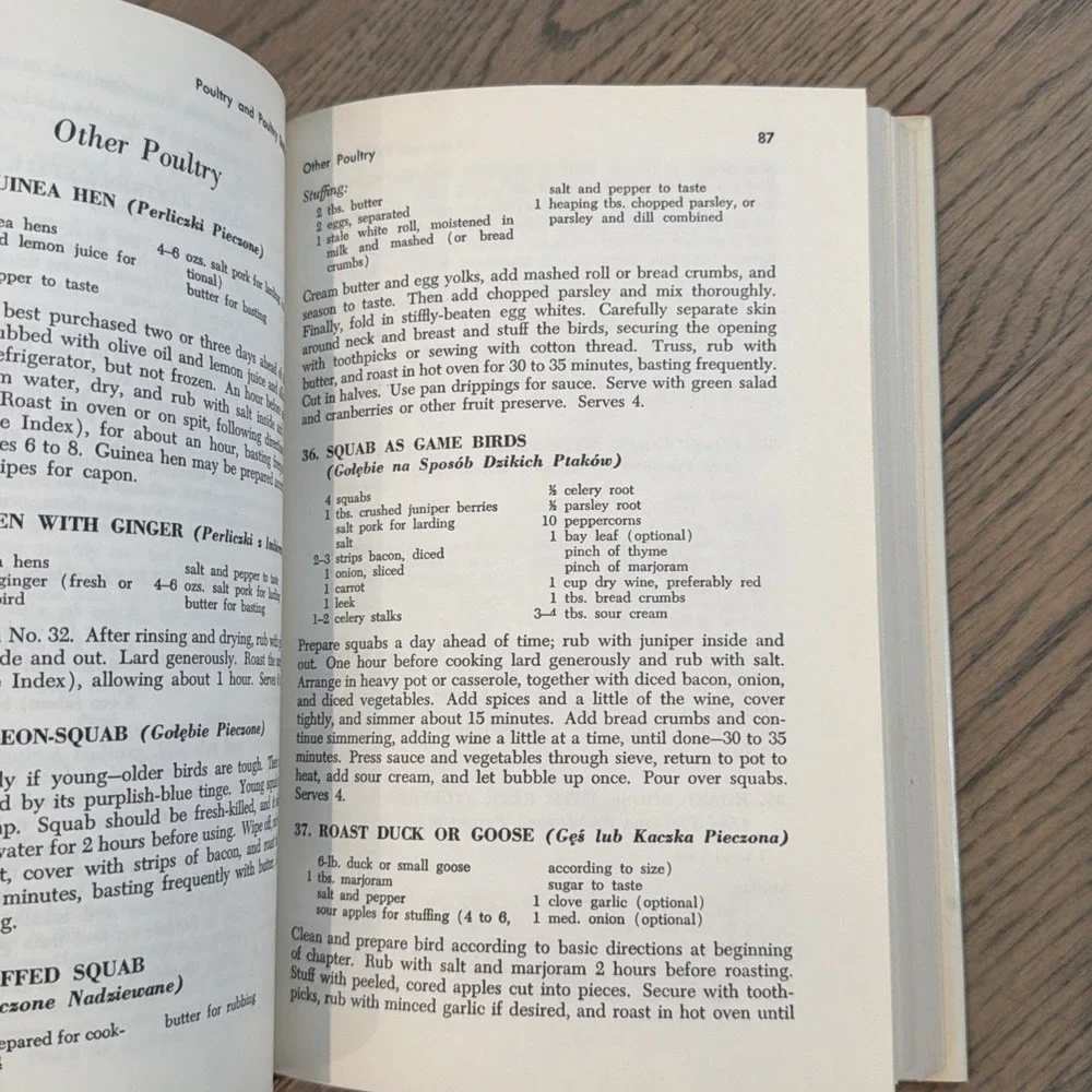 Polish Cookery Universal Cookbook Marja Ochorowicz-Monatowa HC 1972